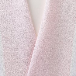 画像1: 半襟　極鮫小紋　珊瑚色（さんごいろ）（02）