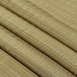 帯揚げ　草木染縦横リボン縞 　梅幸茶（ばいこうちゃ）（03）