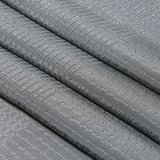 帯揚げ　草木染竪絽半々銀糸入り 　鈍色（にびいろ）（11）