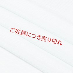 画像1: 帯揚げ　草木染竪絽半々銀糸入り 　藍白（あいじろ）（12）