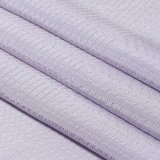 帯揚げ　草木染竪絽半々銀糸入り 　牡丹鼠（ぼたんねず）（09）