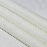 帯揚げ　草木染竪絽半々銀糸入り 　練色（ねりいろ）（02）