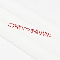 画像1: 帯揚げ　草木染竪絽半々銀糸入り 　練色（ねりいろ）（02）
