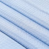 帯揚げ　草木染竪絽半々銀糸入り 　勿忘草色（わすれなぐさいろ）（13）