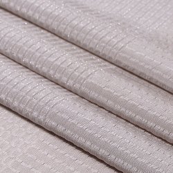 画像1: 帯揚げ　草木染竪絽半々銀糸入り 　茶鼠（ちゃねずみ）（10）