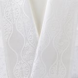 白半襟　柄　正絹紋意匠　立涌雲