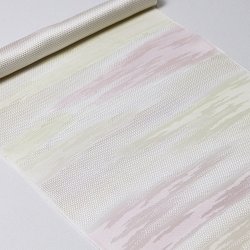 画像1: 帯揚げ　メッシュ霞二色ぼかし　（01）