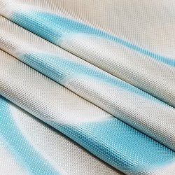 画像1: 帯揚げ　メッシュ流水　（03）