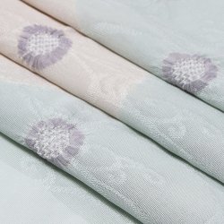 画像1: 帯揚げ　紋紗二色染め分け水玉　（03）