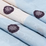 帯揚げ　紋紗二色染め分け水玉　（04）