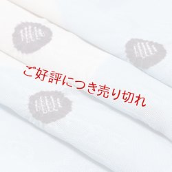 画像1: 帯揚げ　紋紗二色染め分け水玉　（04）