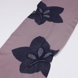 帯揚げ　絽輪出し大桔梗　（06）