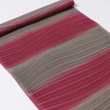 帯揚げ　紋紗稜線二色段染め　（01）