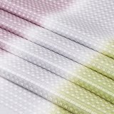 帯揚げ　絽小格子三色立別　（01）