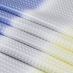 画像1: 帯揚げ　絽小格子三色立別　（03）