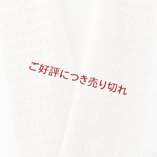 画像1: 半襟　コットンレース　小花（04） (1)