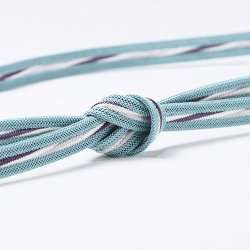 画像1: 帯締め　レース平唐洋角ひねり撚房　（04）