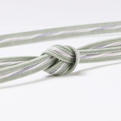 画像1: 帯締め　レース平唐洋角ひねり撚房　（03）