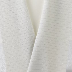 画像1: 半襟　絽塩瀬無地　絹鼠（きぬねず）（33）