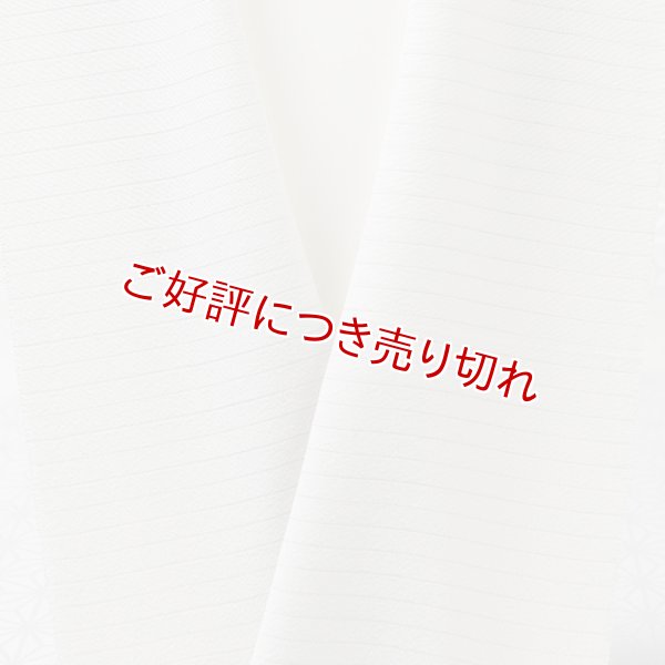 画像1: 半襟　絽塩瀬無地　絹鼠（きぬねず）（33） (1)