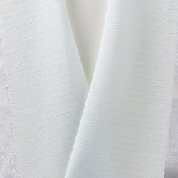 画像1: 半襟　絽塩瀬無地　白藍（しらあい）（09）