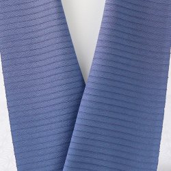 画像1: 半襟　絽塩瀬無地　青藍（せいらん）（12）