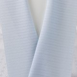 半襟　絽塩瀬無地　サックスブルー（08）