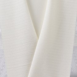 画像1: 半襟　絽塩瀬無地　オフホワイト（02）