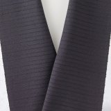 半襟　絽塩瀬無地　チャコールグレー（31）