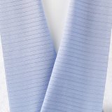 半襟　絽塩瀬無地　青藤色（あおふじいろ）（13）