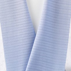 画像1: 半襟　絽塩瀬無地　青藤色（あおふじいろ）（13）