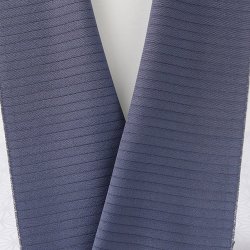 画像1: 半襟　絽塩瀬無地　青褐（あおかち）（30）