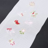夏物半襟　ポリエステル刺繍いろいろ　（04）