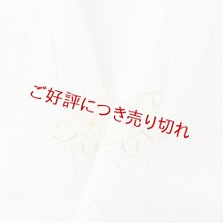 画像1: 半襟　麻絽 刺繍いろいろ　（08）