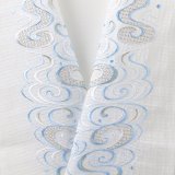 半襟　麻絽 刺繍いろいろ　（12）