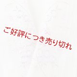 半襟　麻絽 刺繍いろいろ　（03）