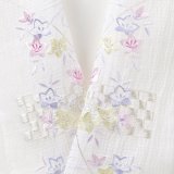 半襟　麻絽 刺繍いろいろ　（10）