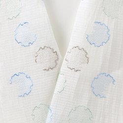 画像1: 半襟　麻絽 刺繍いろいろ　（05）