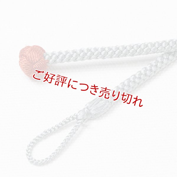画像1: 羽織紐　女中　八津小田巻房　錫色（すずいろ）（09） (1)