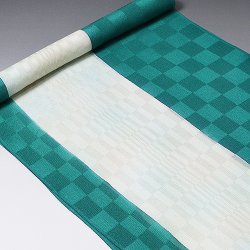 画像1: 帯揚げ　紋紗ローケツ変わり市松　（01）