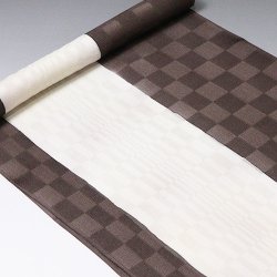 画像1: 帯揚げ　紋紗ローケツ変わり市松　（02）