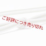 帯締め　レース二重内記耳縞撚房　（04）