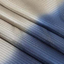 画像1: 帯揚げ　絽縫取流水二色立別　（02）