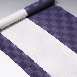 画像1: 帯揚げ　紋紗ローケツ変わり市松　（04）