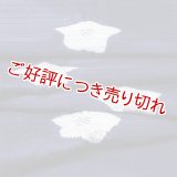 帯揚げ　絽濃地輪出し桔梗　（03）