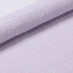 画像1: 帯揚げ　小千谷麻絽無地　白藤色（しらふじいろ）（07）