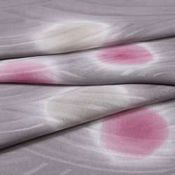 画像1: 帯揚げ　紋紗さざなみ　二色水玉ぼかし　（07）