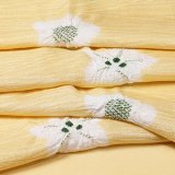 帯揚げ　絽輪出しさざなみ梅桔梗銀散し　花葉色（はなばいろ）（02）