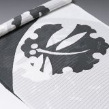 帯揚げ　絽　雪輪にトンボと千鳥　（05）