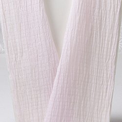 画像1: 半襟　麻絽無地　撫子色（なでしこいろ）（33）